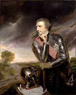 Sir Joshua Reynolds British general France oil painting art